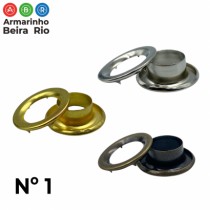 ILHOS FERRO N 1 C/ARRU/GARRA CX200 - Armarinho Beira Rio Ltda