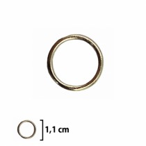 ARGOLA ZAMAK AMA/B C/100 - Armarinho Beira Rio Ltda