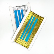 GALAO FITILHO 06MM OURO-PRATA 50MTS - Armarinho Beira Rio Ltda