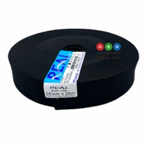 ELASTICO PRETO POLIESTER 35 RL25MTS - Armarinho Beira Rio Ltda