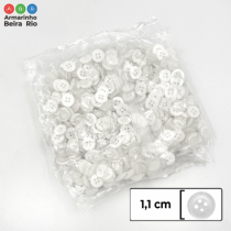 BOTAO 1157 BRANCO TAM.18 PT 5 GR - Armarinho Beira Rio Ltda