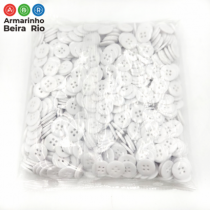 BOTAO AS16728 BRANCO TAM.24 PT 5 GR - Armarinho Beira Rio Ltda