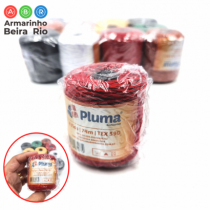 KIT 12 RL BARBANTE PLUMA COLORIDO C/ 74 MTS - Armarinho Beira Rio Ltda