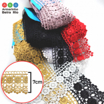 RENDA GUIPIR CHL 624 PC13,70M - Armarinho Beira Rio Ltda