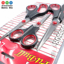 TESOURA KIT 3 UN PITBUL TAM: 5,5 - 6,5 - 9,5 - Armarinho Beira Rio Ltda