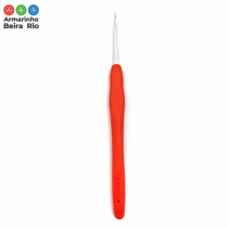 AGULHA CROCHE EMBORRACHADA BARBANTE 2,5 MM - Armarinho Beira Rio Ltda