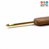 AGULHA CROCHE BAMBU BARBANTE 2,5 MM - Armarinho Beira Rio Ltda