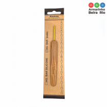AGULHA CROCHE BAMBU BARBANTE 2,5 MM - Armarinho Beira Rio Ltda