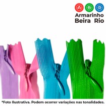 ZIPER INVISIVEL 60(PT C/10) - Armarinho Beira Rio Ltda