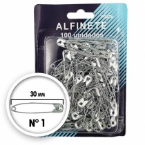 ALFINETE SEGURANCA 1 PT100 - Armarinho Beira Rio Ltda